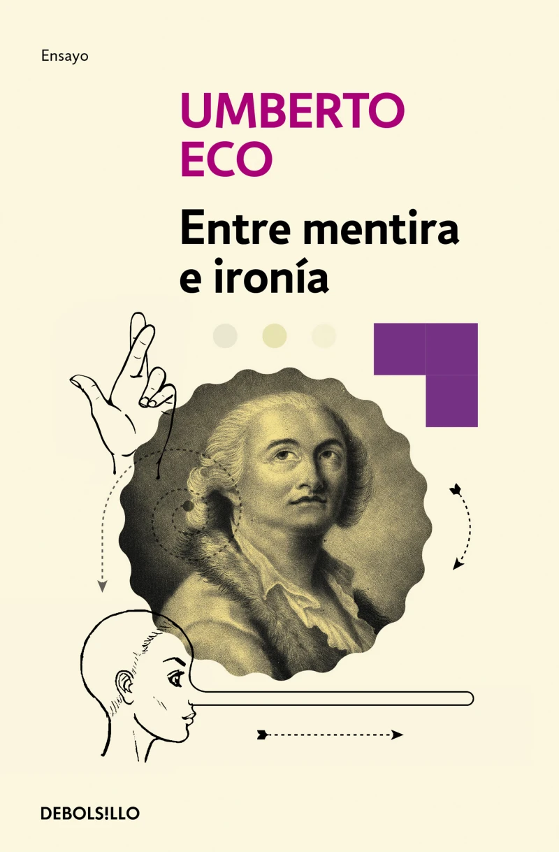 Portada: Entre mentira e ironía