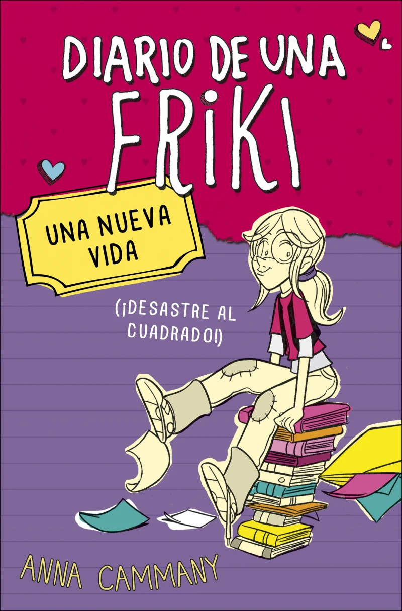 Portada: Una nueva vida (Diario de una friki 1)