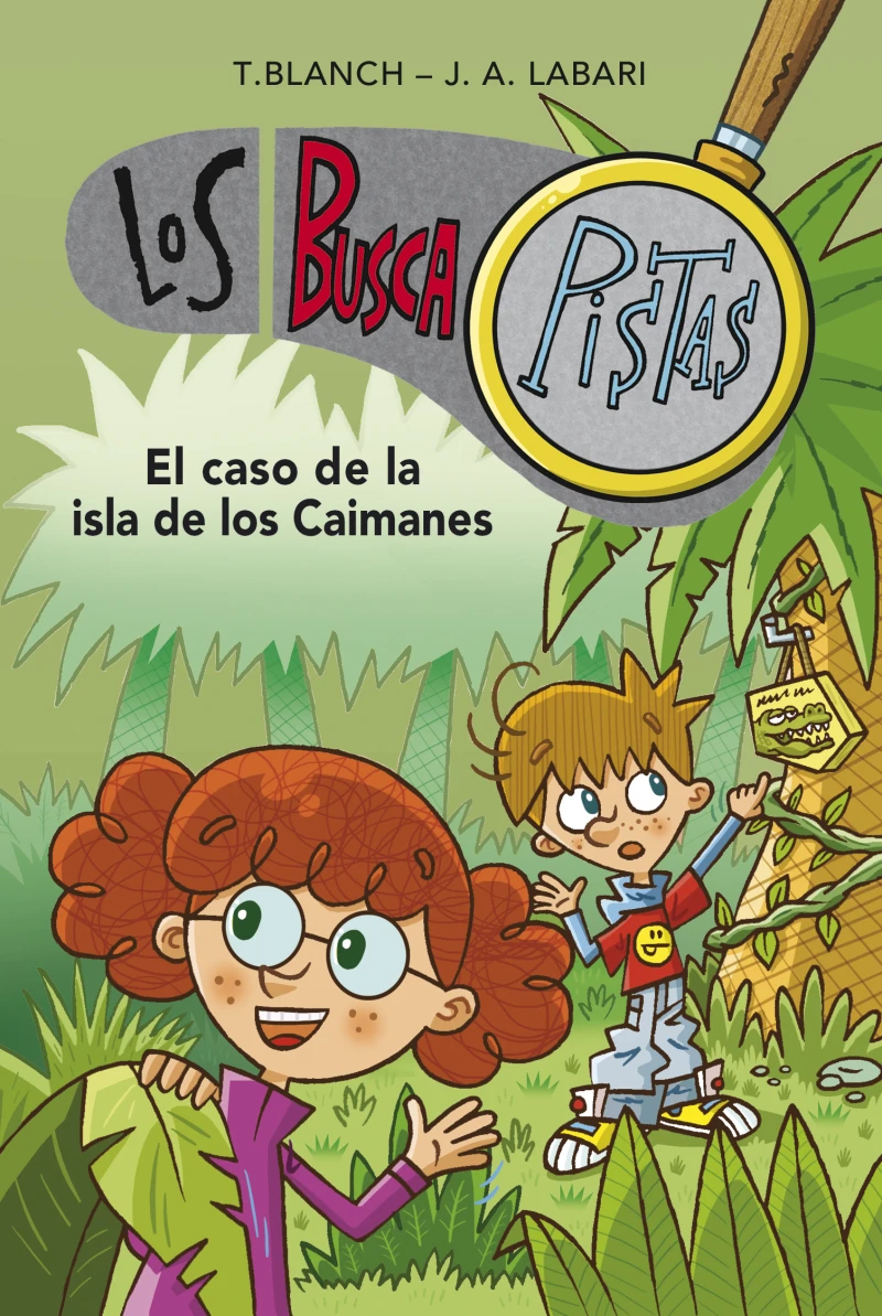 Portada: Los BuscaPistas 5 - El caso de la isla de los caimanes