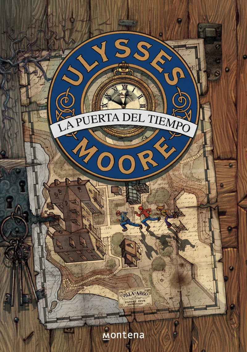 Portada: La Puerta del Tiempo (Serie Ulysses Moore 1)