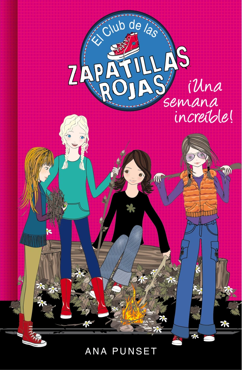 Portada: El Club de las Zapatillas Rojas 5 - Una semana increíble