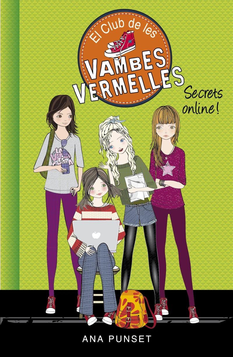 Portada: El Club de les Vambes Vermelles 7 - Secrets online!