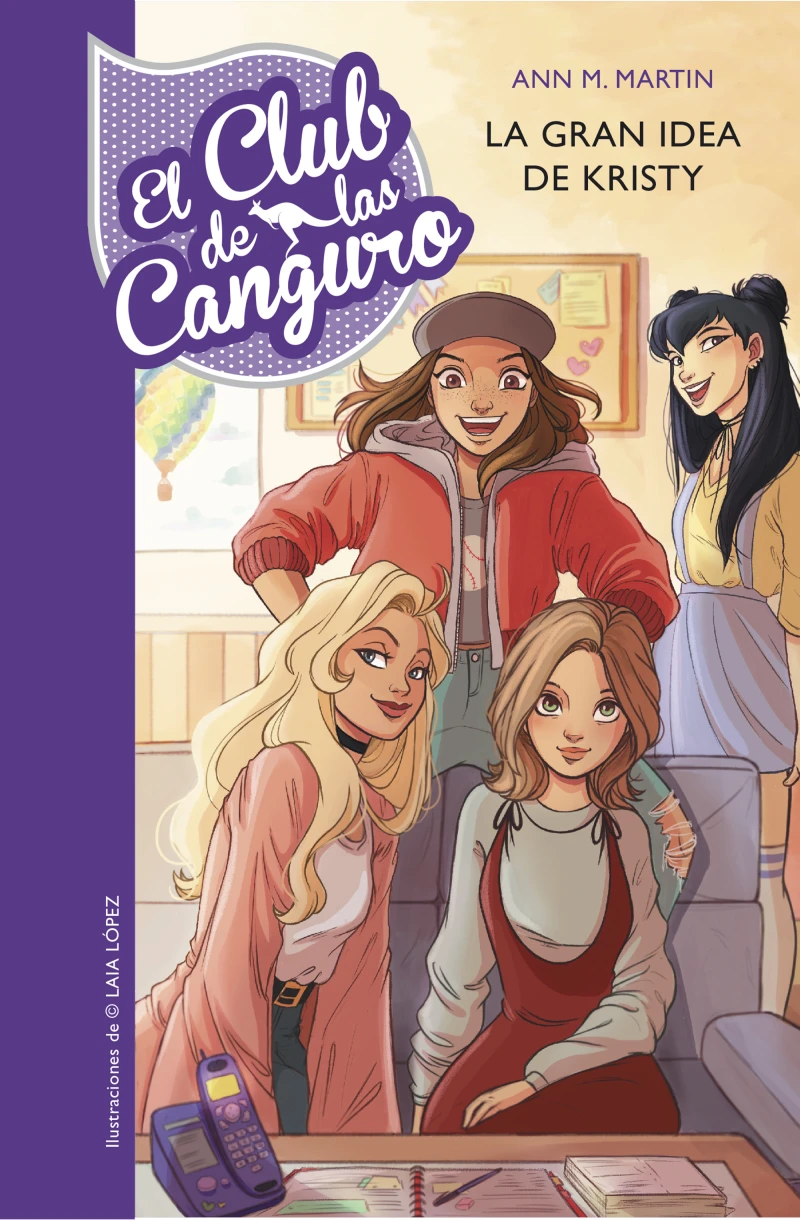 Portada: El Club de las Canguro 1 - La gran idea de Kristy