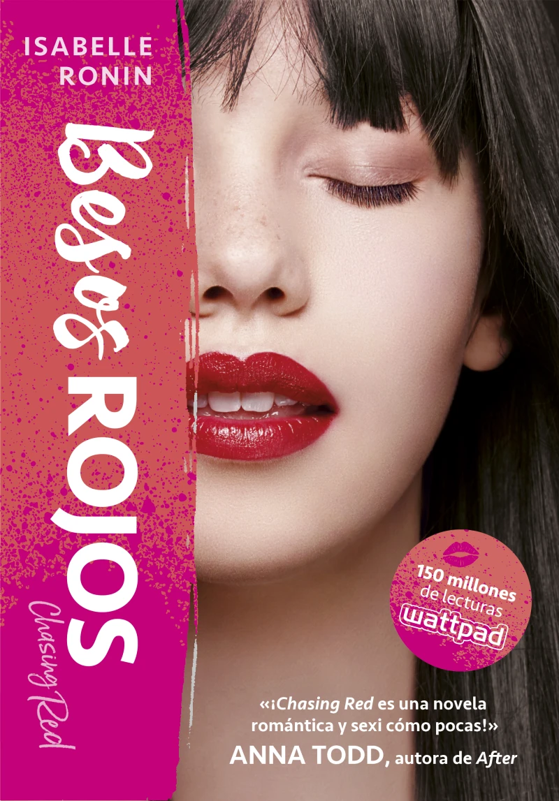 Portada: Besos rojos (Chasing Red 2)
