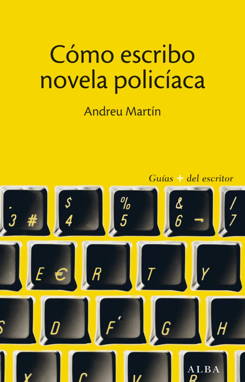 Portada: Cómo escribo novela policíaca