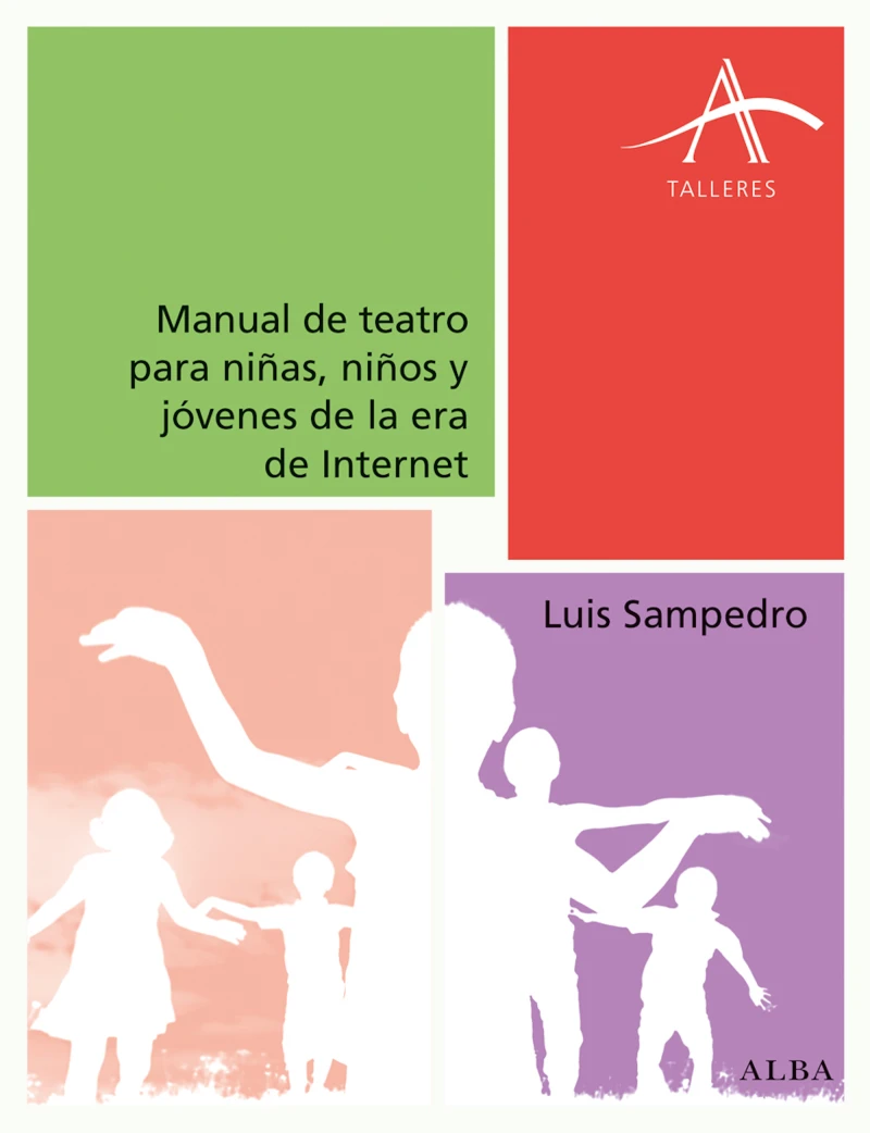 Portada: Manual de teatro para niñas, niños y jóvenes de la era de Internet