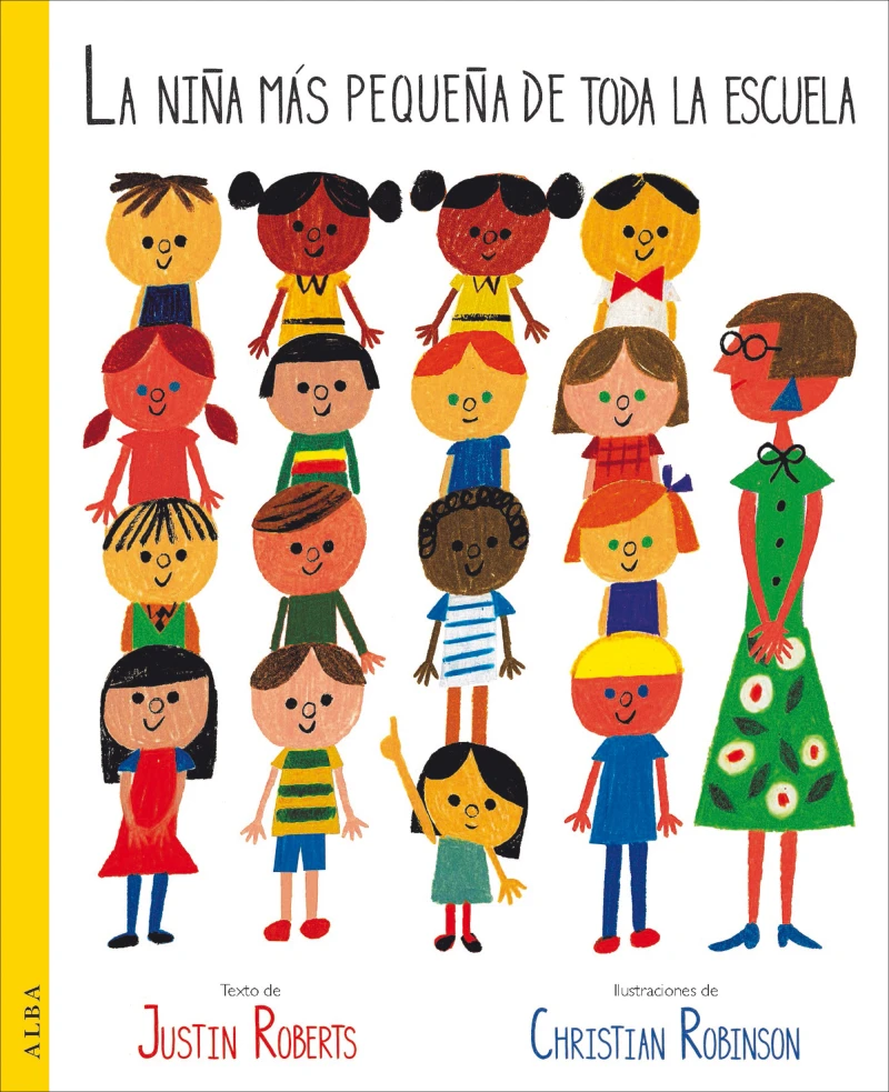 Portada: La niña más pequeña de toda la escuela