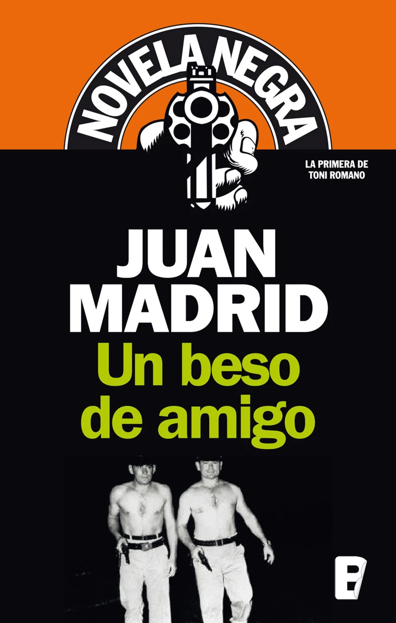 Portada: Un beso de amigo (Serie de Toni Romano 1)