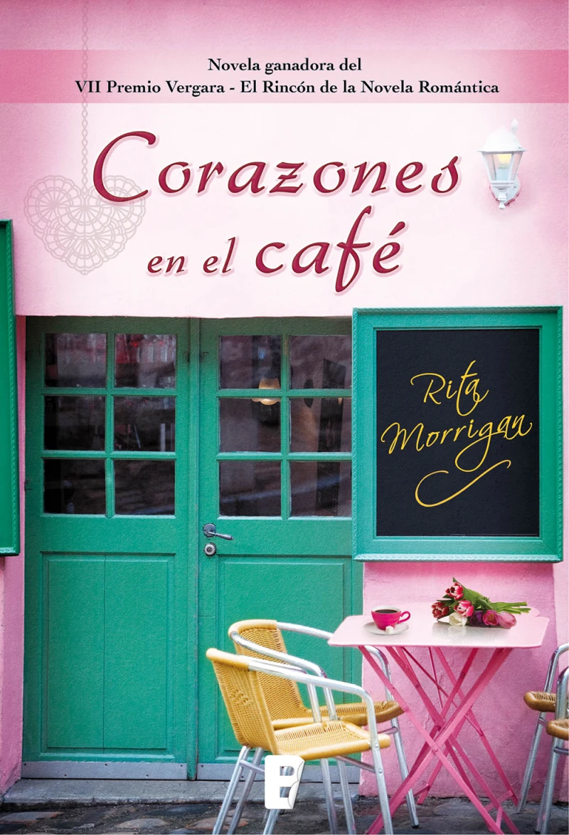 Portada: Corazones en el café (Premio Vergara - El Rincón de la Novela Romántica 2017)