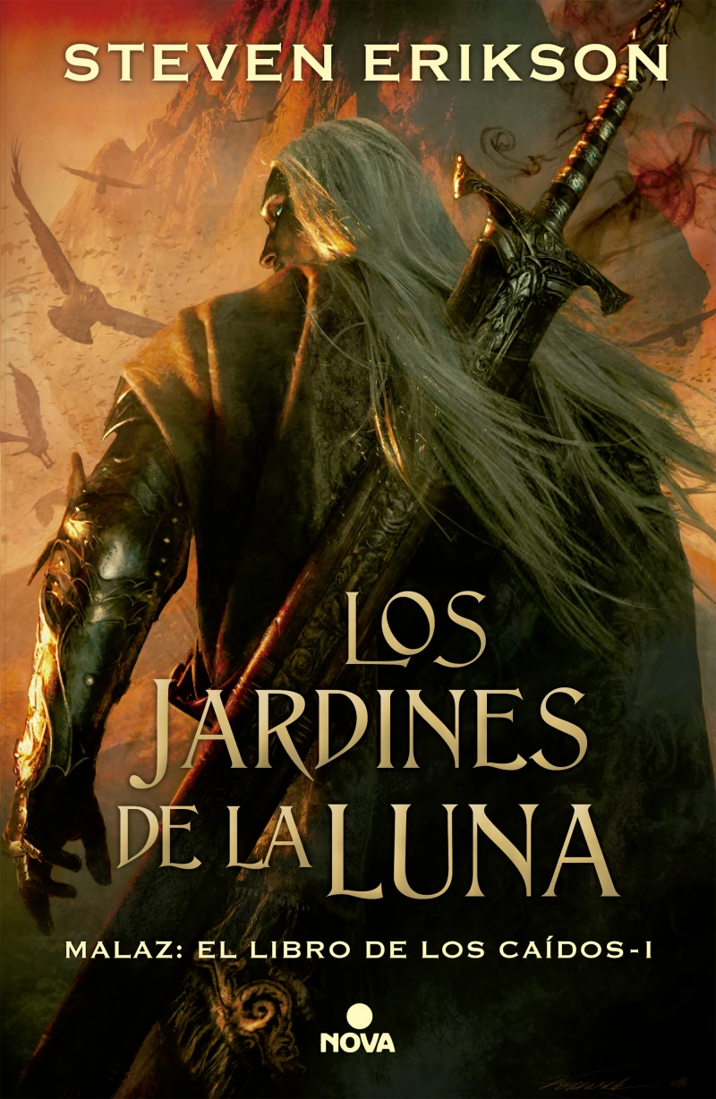 Portada: Los jardines de la Luna (Malaz: El Libro de los Caídos 1)