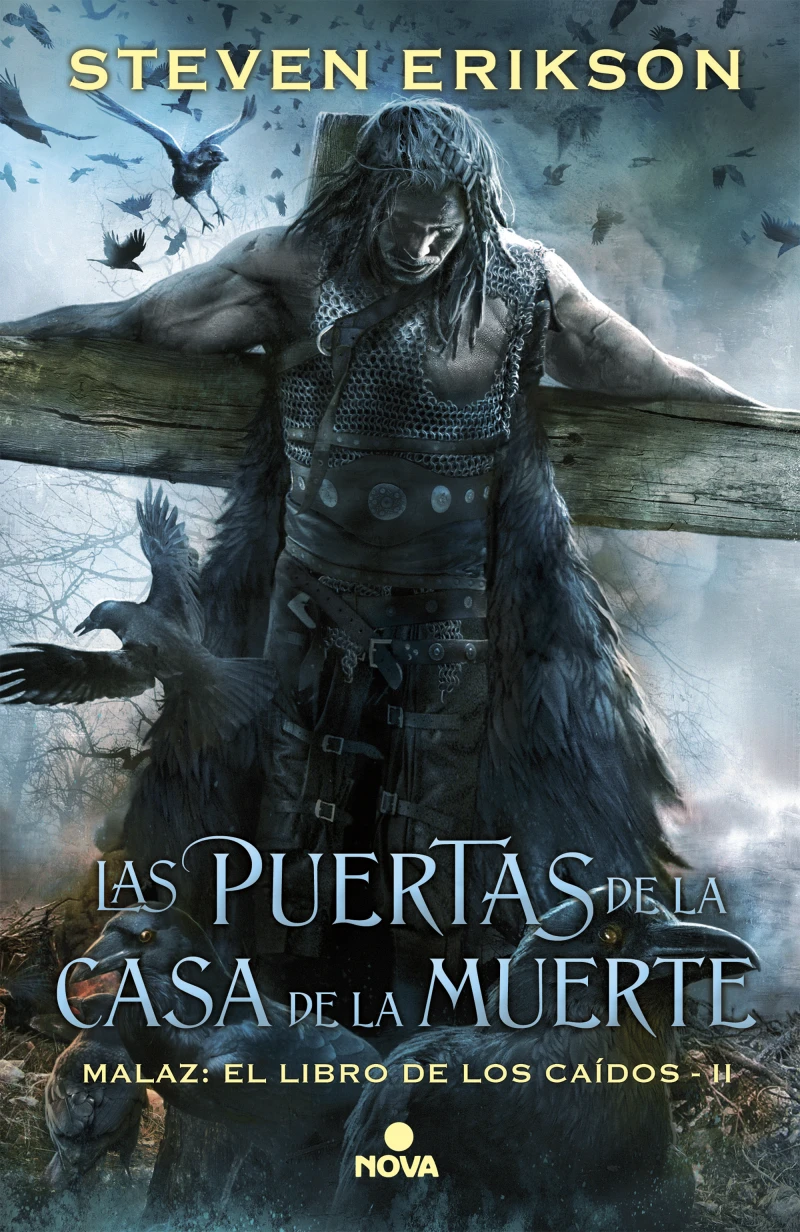 Portada: Las puertas de la Casa de la Muerte (Malaz: El Libro de los Caídos 2)