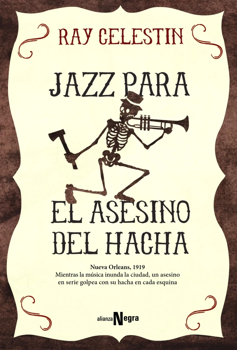 Portada: Jazz para el Asesino del Hacha