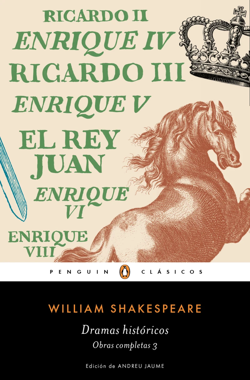 Portada: Dramas históricos (Obra completa Shakespeare 3)