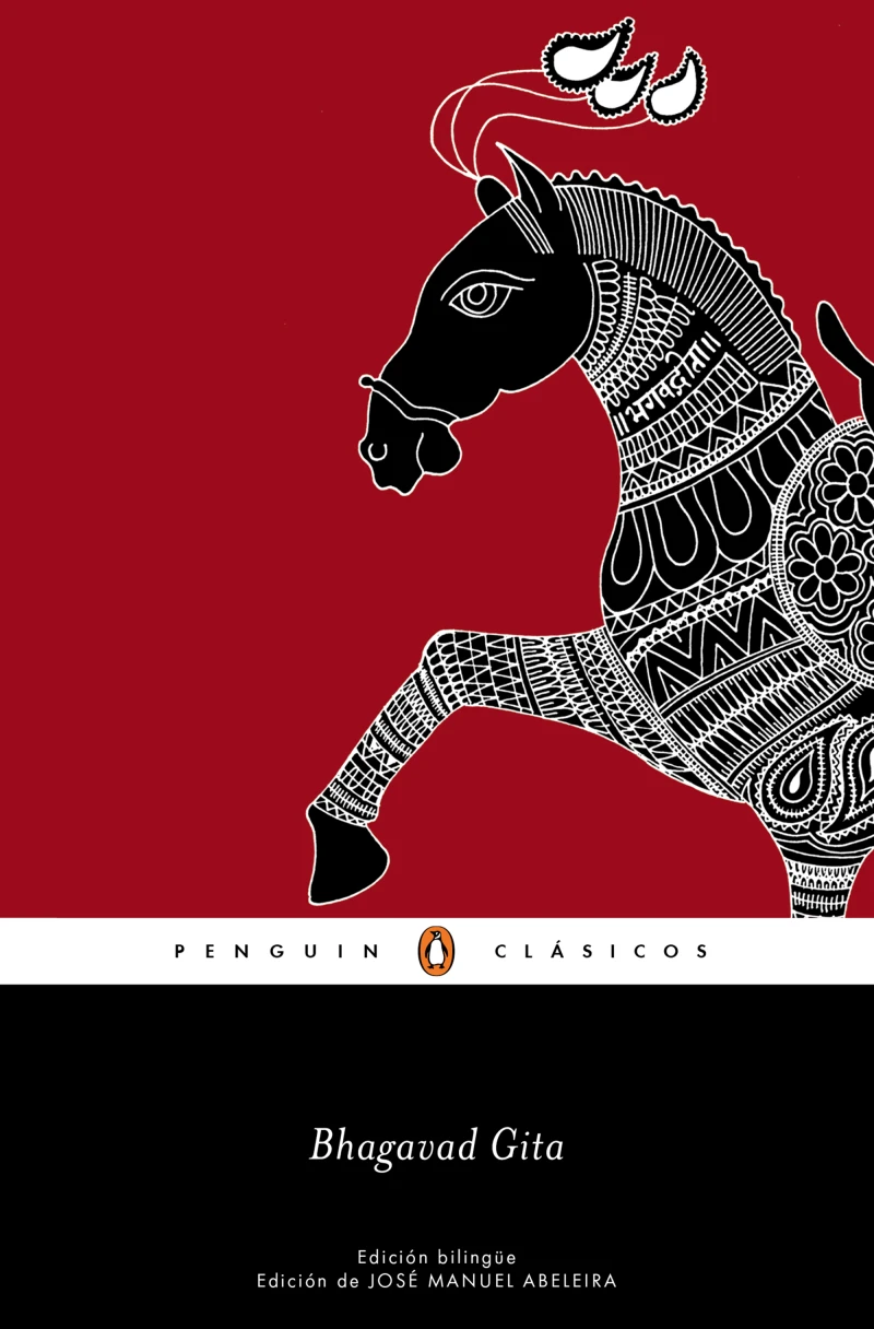 Portada: Bhagavad Gita (edición bilingüe) (Los mejores clásicos)