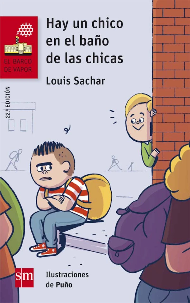 Portada: Hay un chico en el baño de las chicas