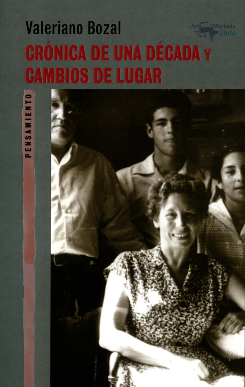 Portada: Crónica de una década y Cambios de lugar