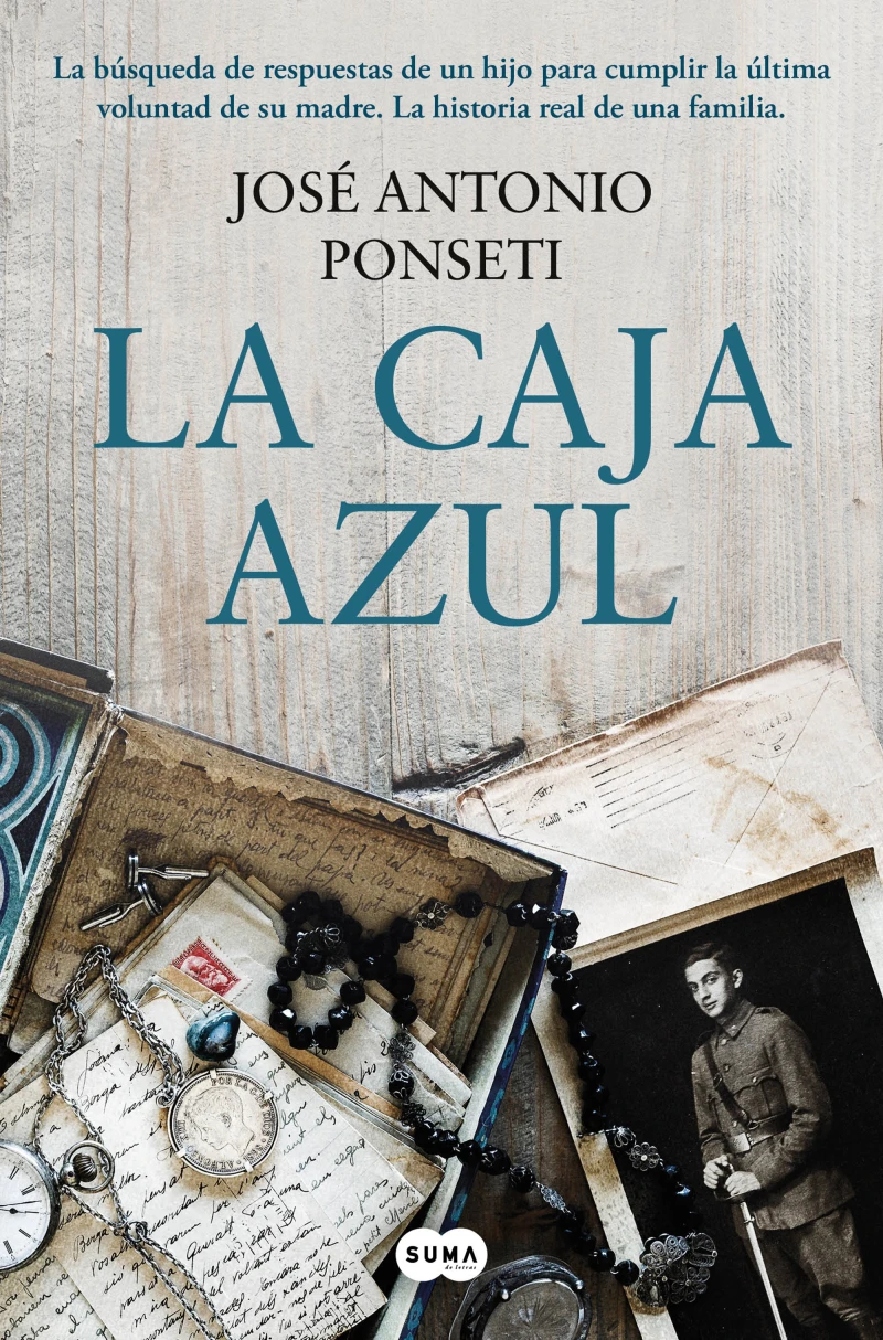 Portada: La caja azul