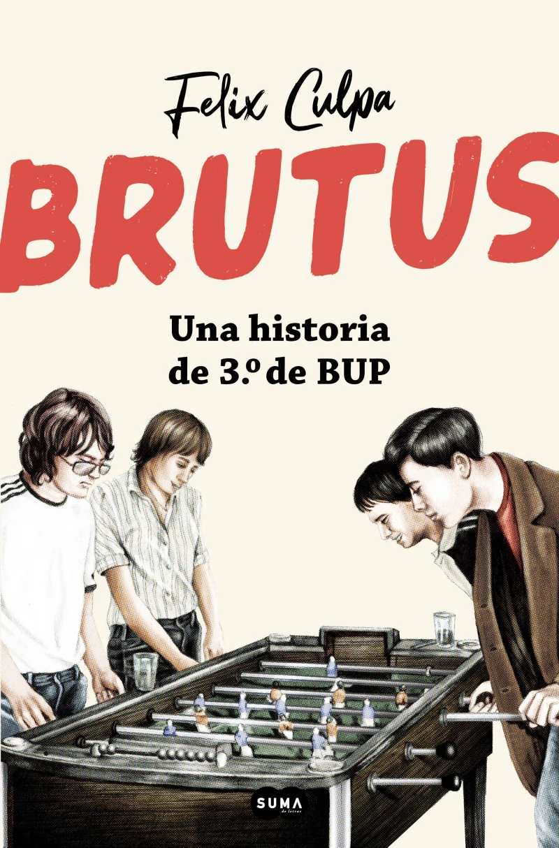 Portada: Brutus, una historia de 3º de BUP