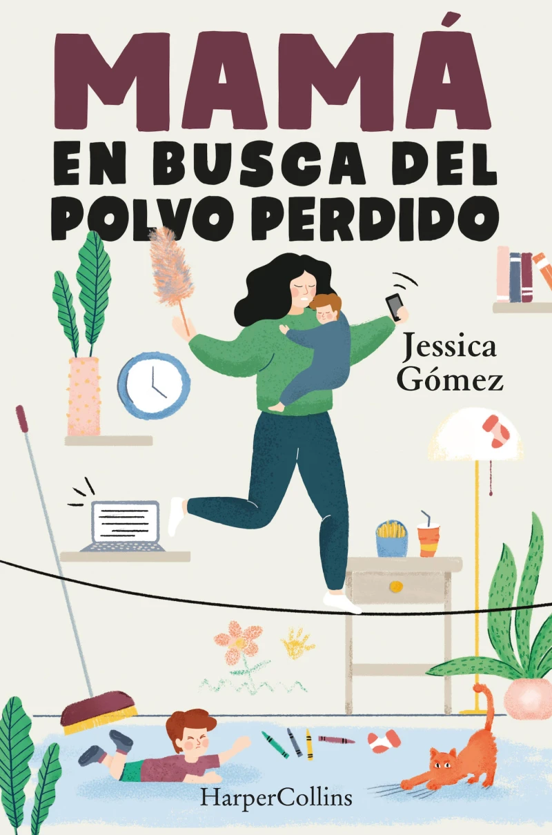 Portada: Mamá en busca del polvo perdido