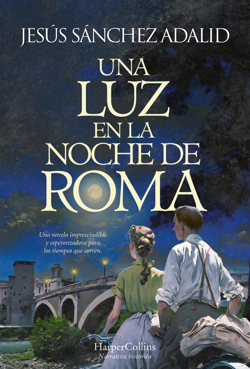 Portada: Una luz en la noche de Roma