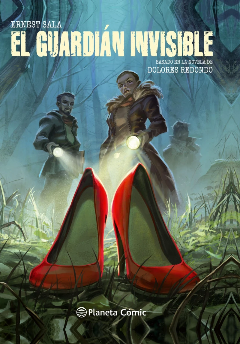 Portada: El guardián invisible - La novela gráfica