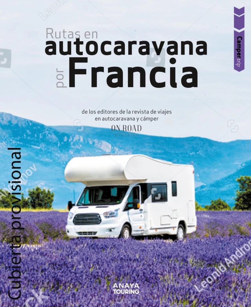 Portada: Camper trip. Rutas en autocaravana por Francia