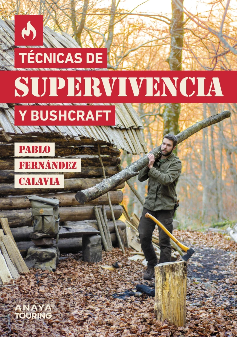 Portada: Técnicas de supervivencia y bushcraft