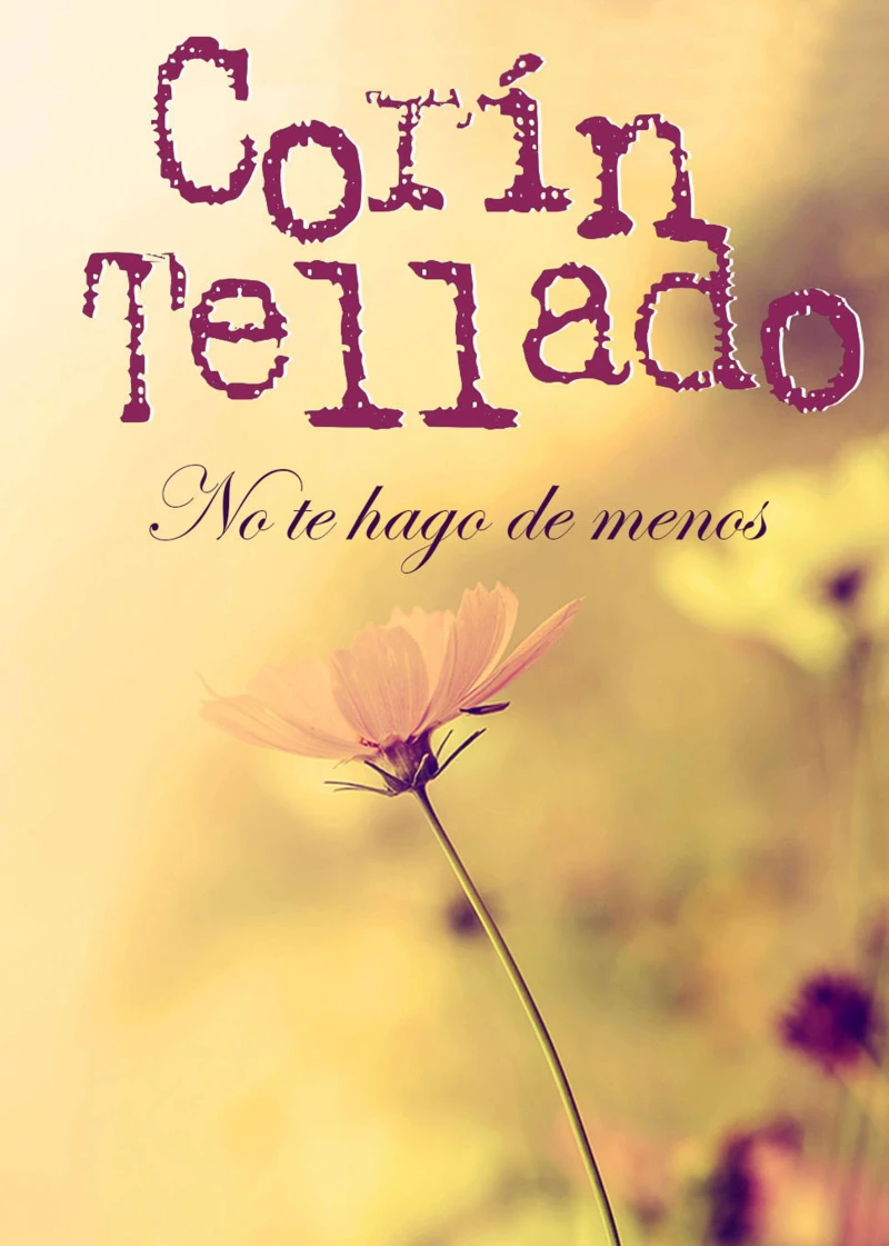 Portada: No te hago de menos