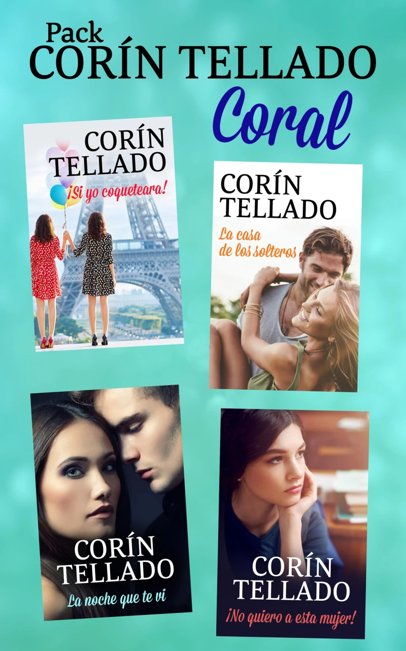 Portada: Pack Corín Tellado 3 (Coral)