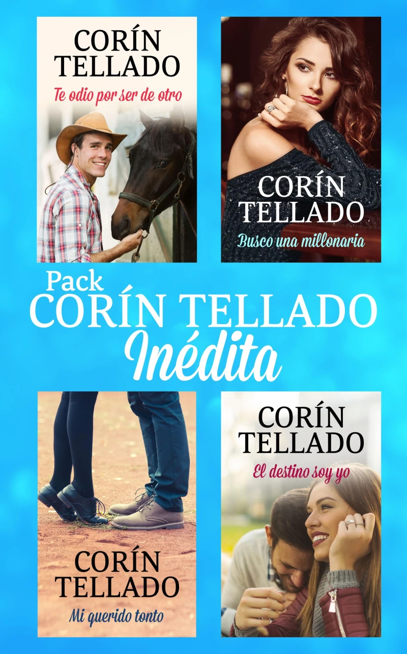 Portada: Pack Corín Tellado 5 (Inédita)
