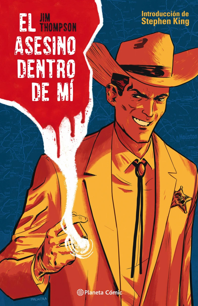 Portada: El asesino dentro de mí (novela gráfica)