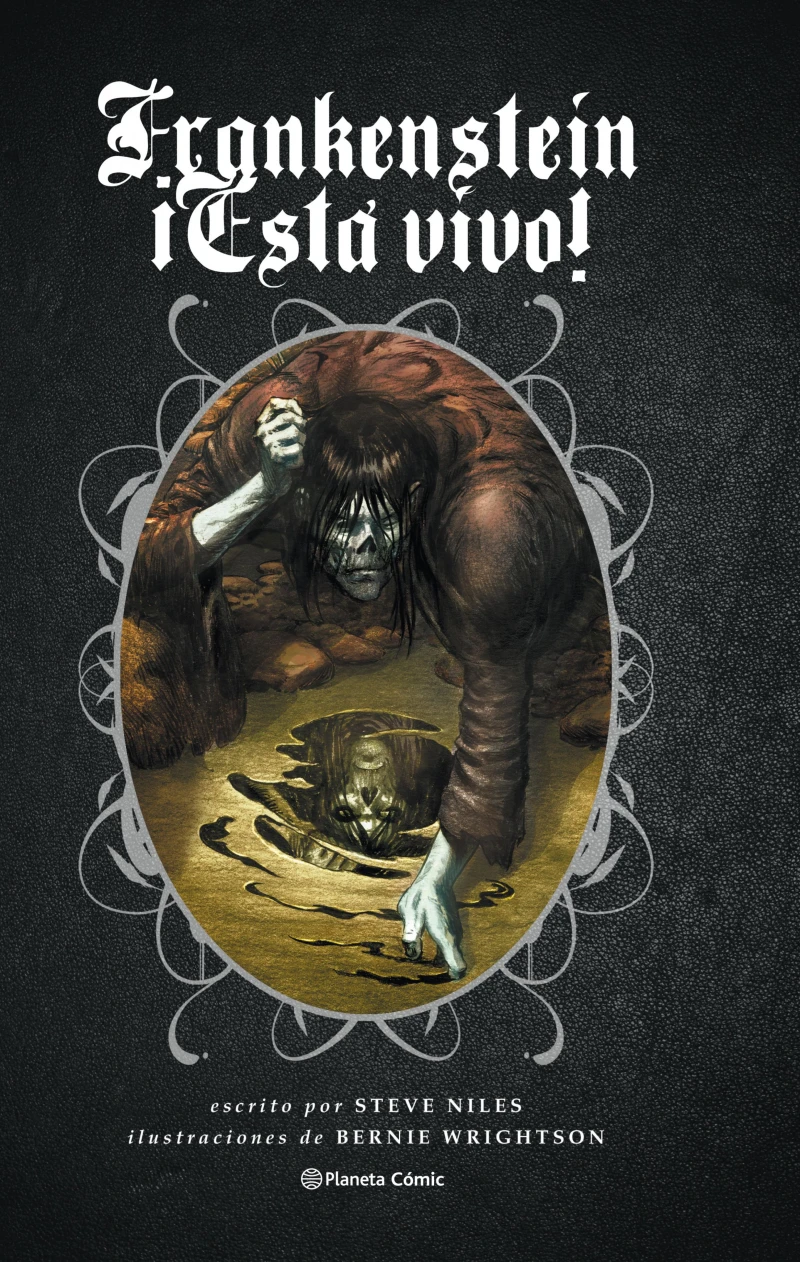 Portada: Frankenstein ¡Está vivo! (novela gráfica)