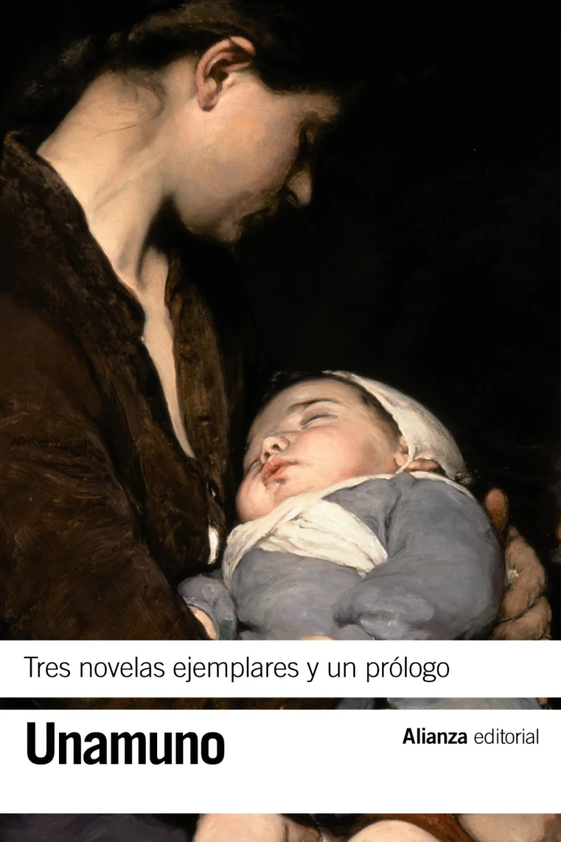 Portada: Tres novelas ejemplares y un prólogo