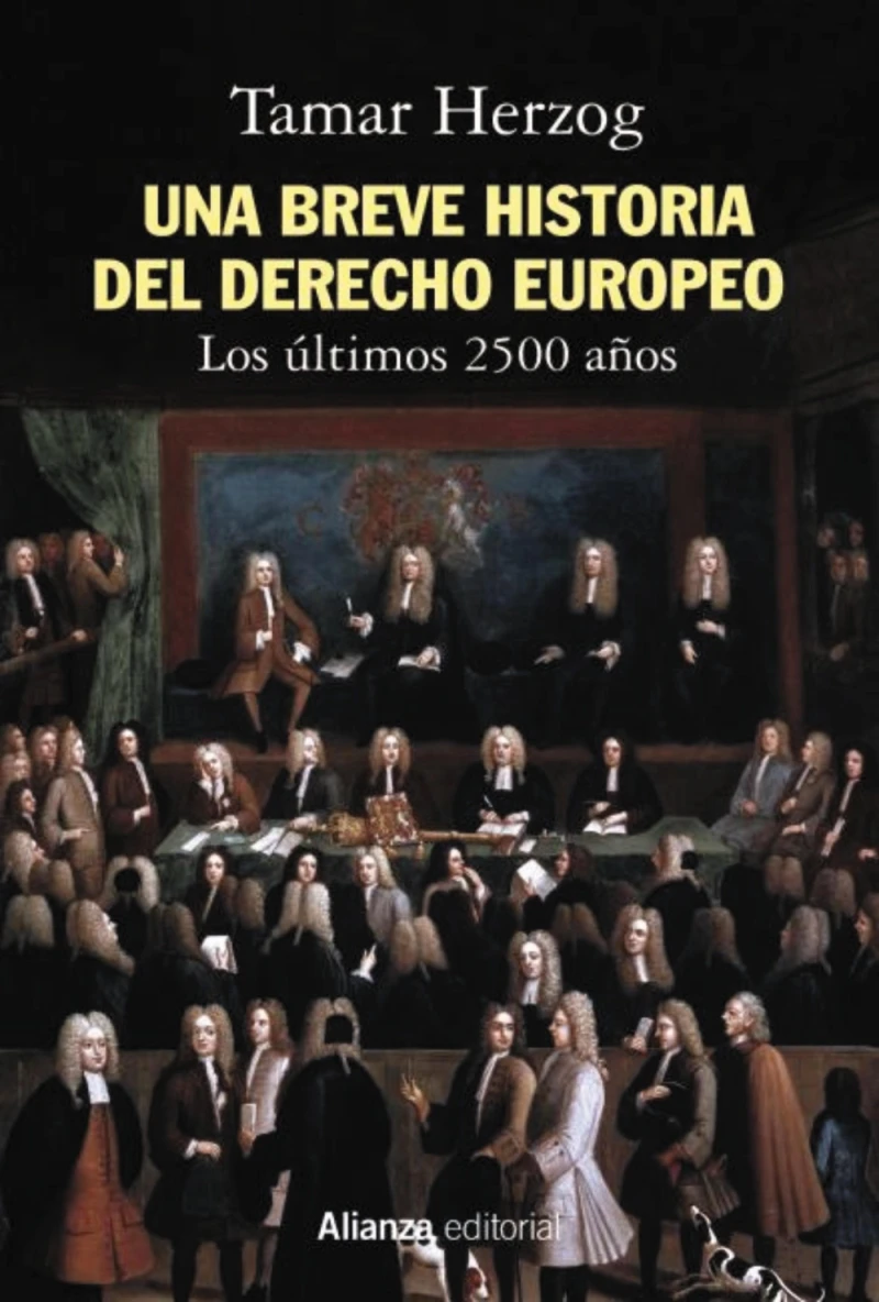 Portada: Una breve historia del derecho europeo