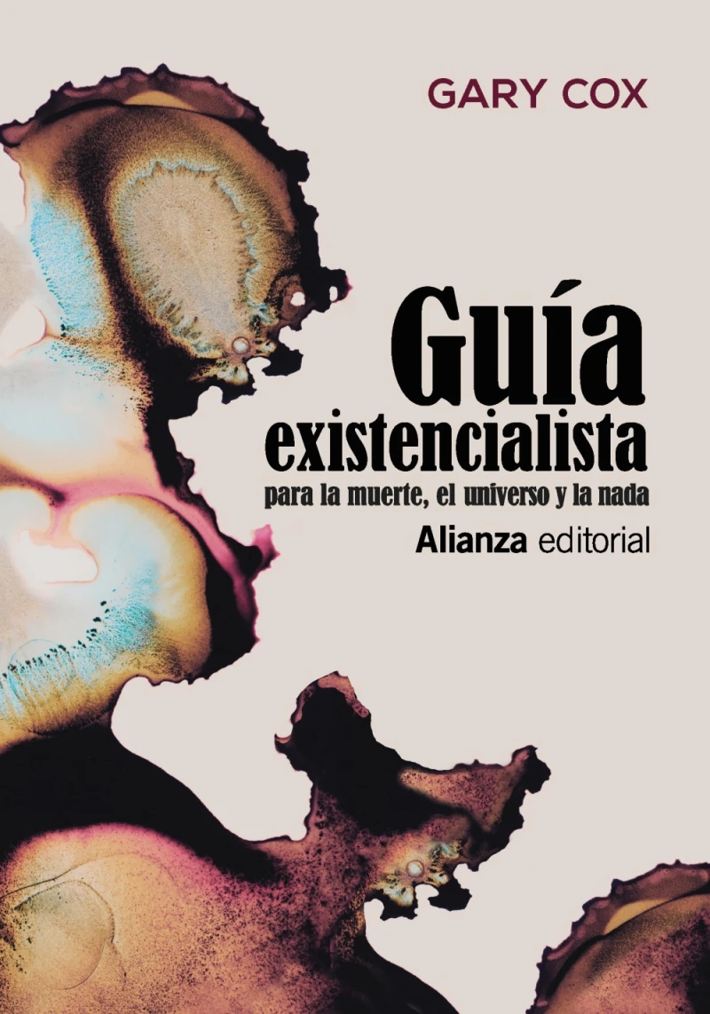 Portada: Guía existencialista para la muerte, el universo y la nada