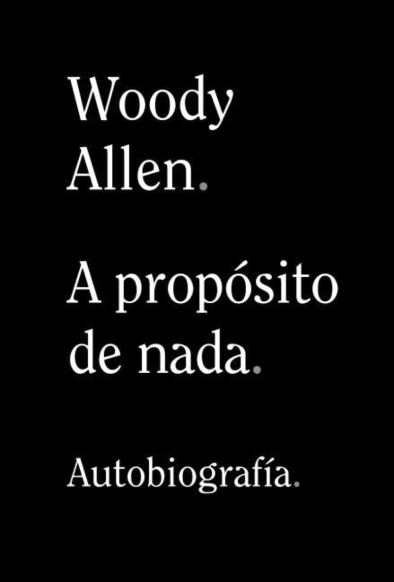 Portada: A propósito de nada