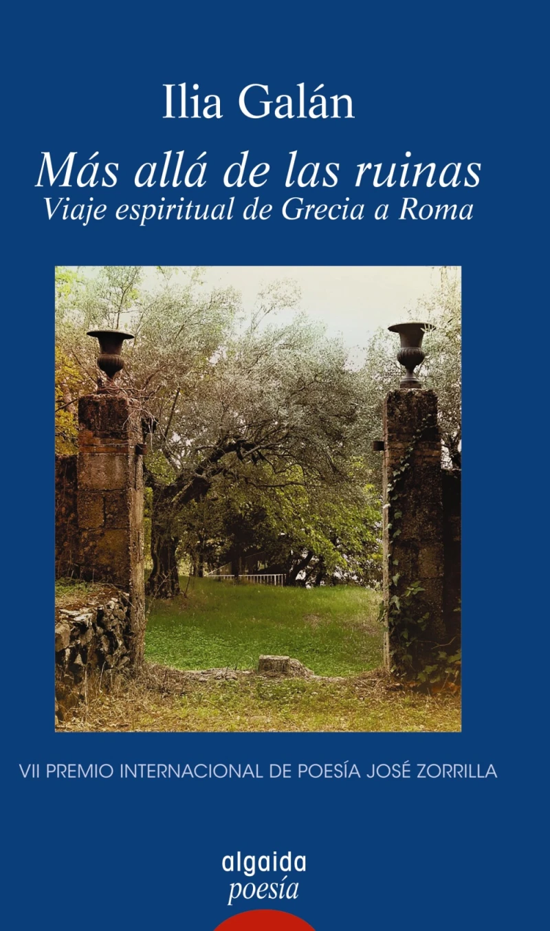 Portada: Más allá de las ruinas. Viaje espiritual de Grecia a Roma