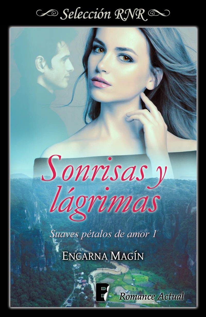 Portada: Sonrisas y lágrimas (Suaves pétalos de amor 1)