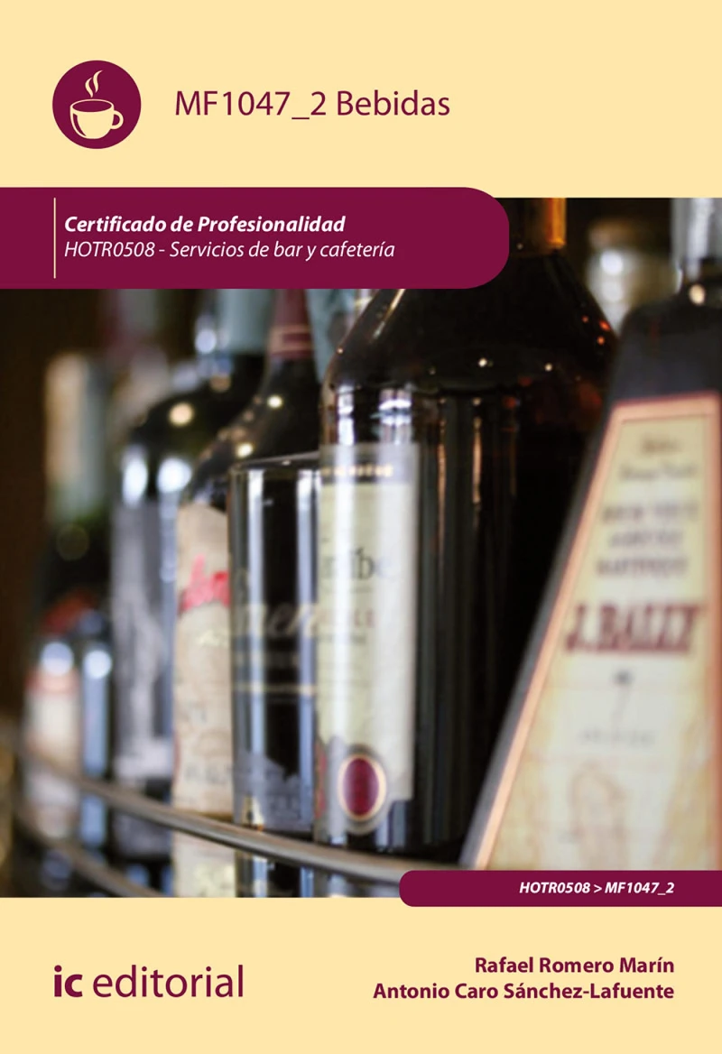 Portada: Bebidas. HOTR0508