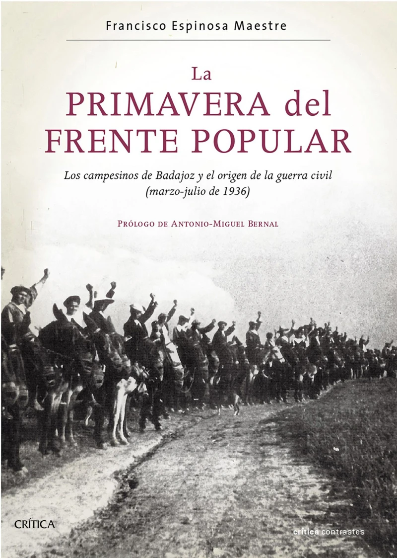 Portada: La primavera del Frente Popular