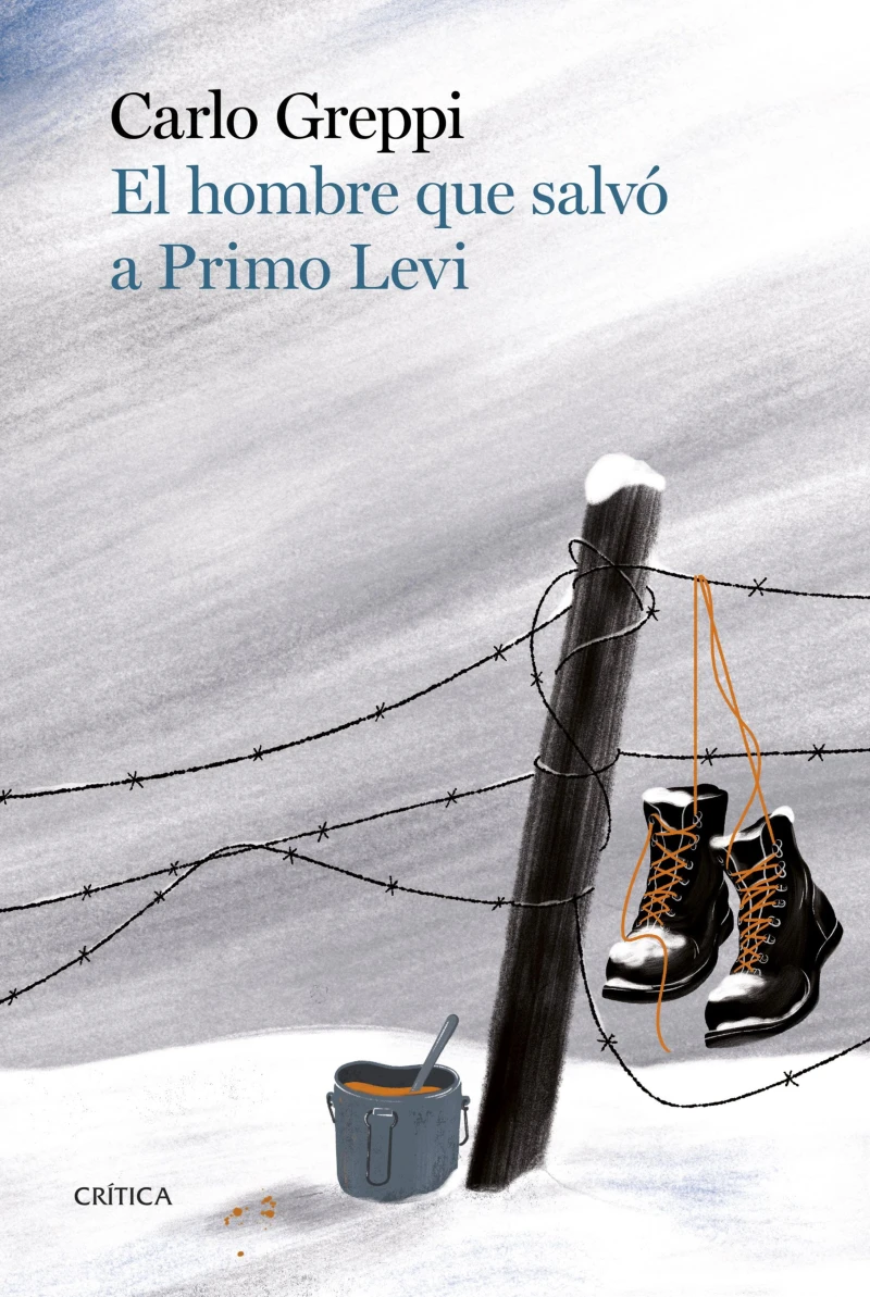 Portada: El hombre que salvó a Primo Levi