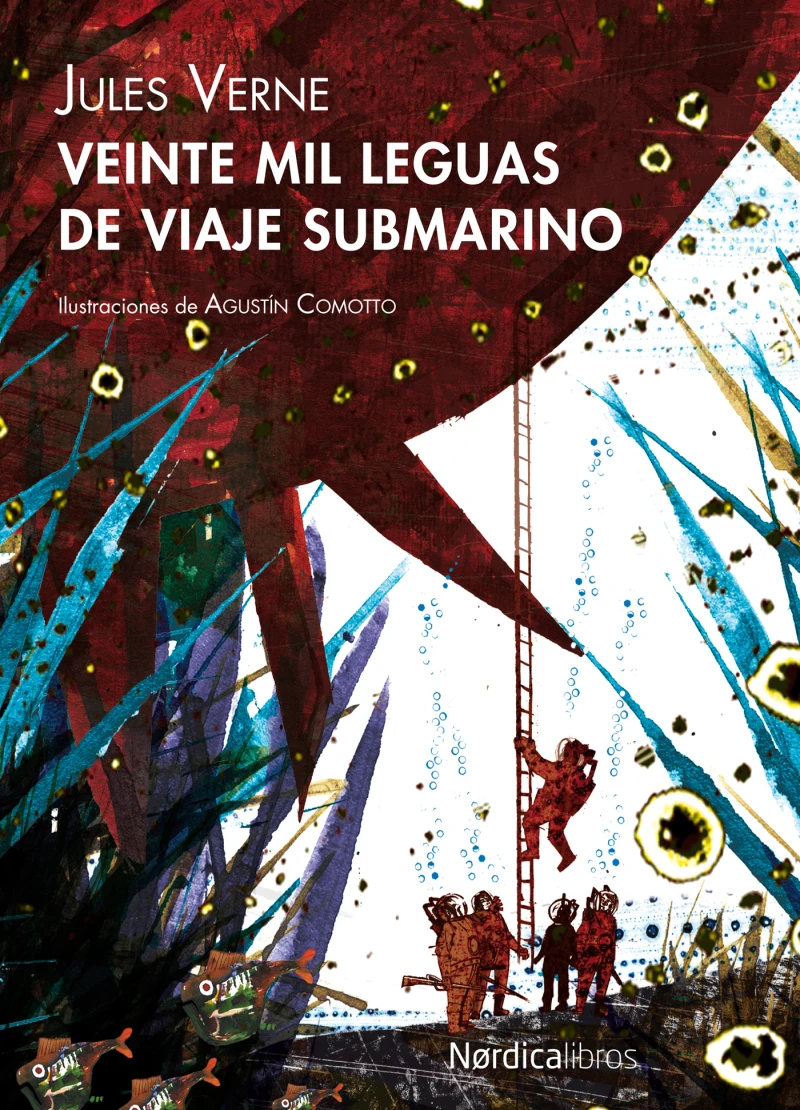 Portada: Veinte mil leguas de viaje submarino