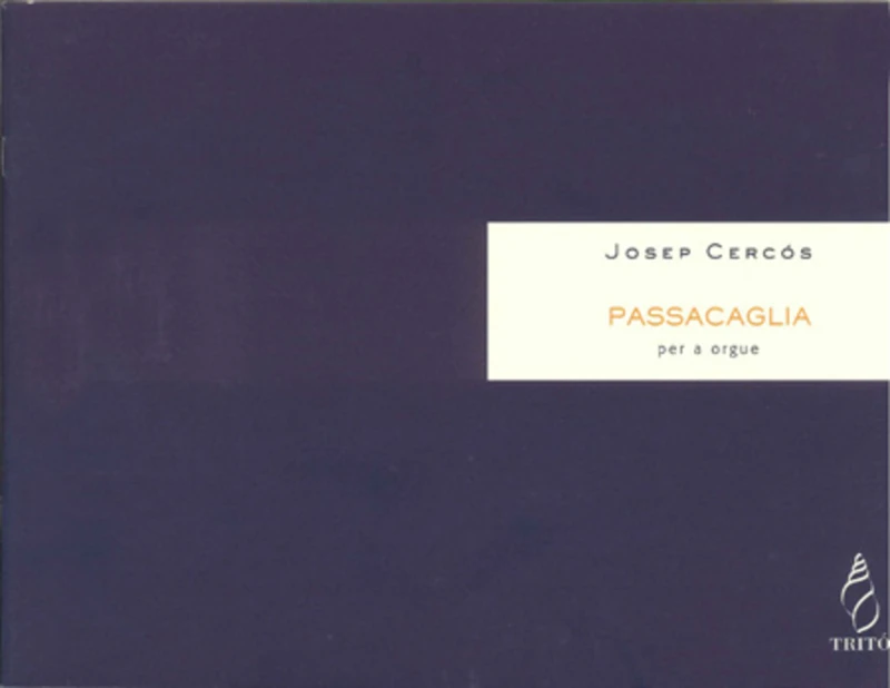 Portada: Passacaglia