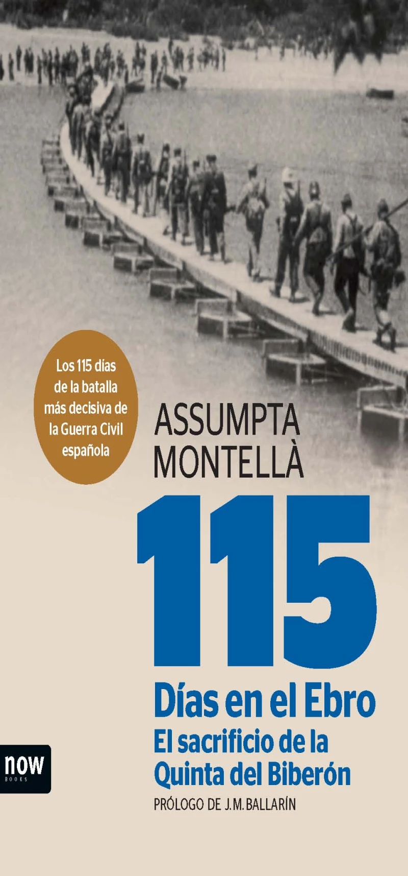 Portada: 115 días en el Ebro. El sacrificio de la Quinta del Biberón