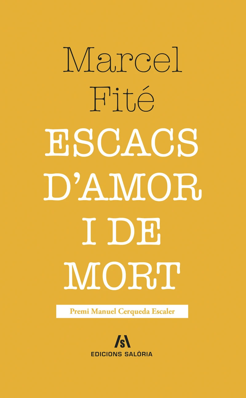 Portada: Escacs d'amor i de mort
