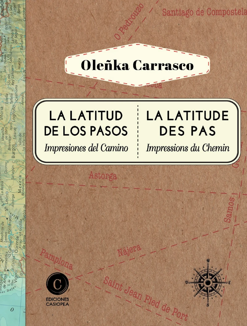 Portada: La latitud de los pasos / La latitude des pas