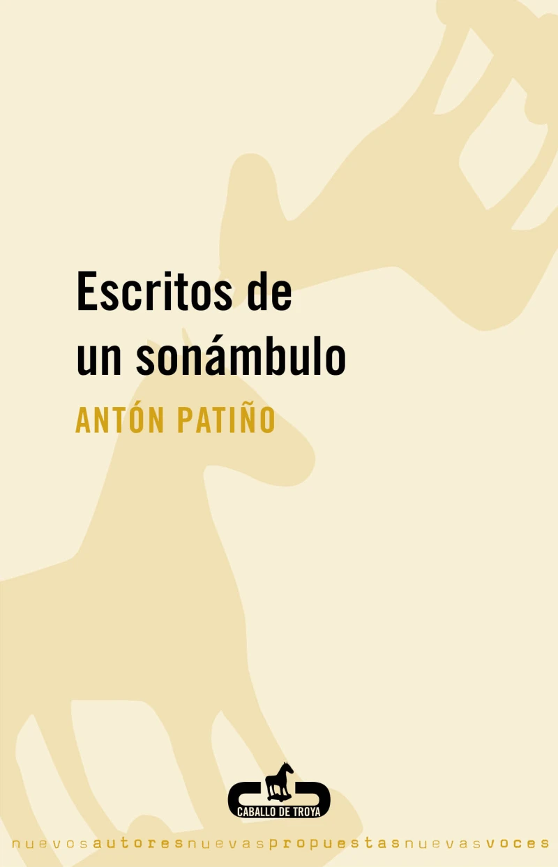 Portada: Escritos de un sonámbulo