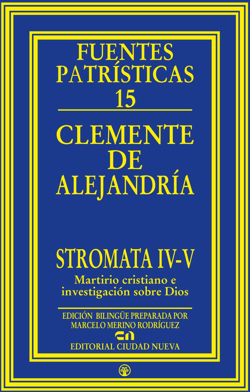 Portada: Stromata IV-V