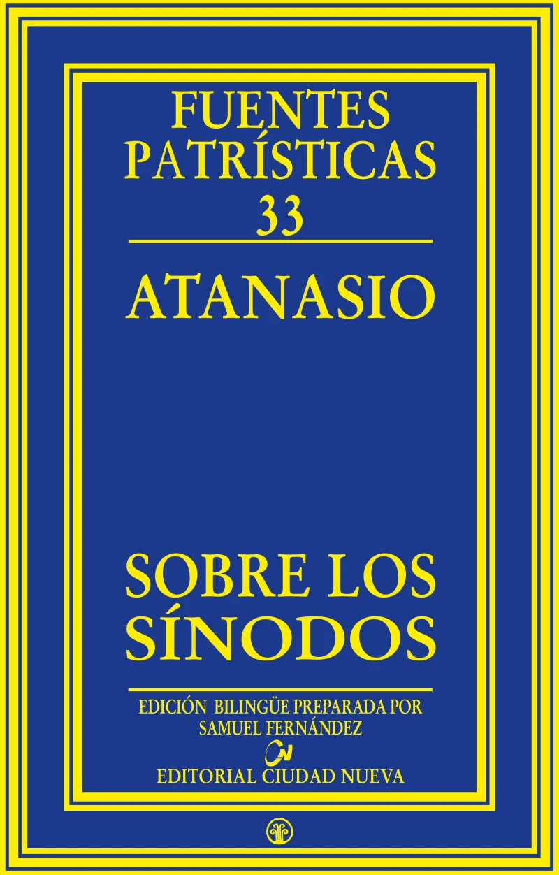 Portada: Sobre los sínodos