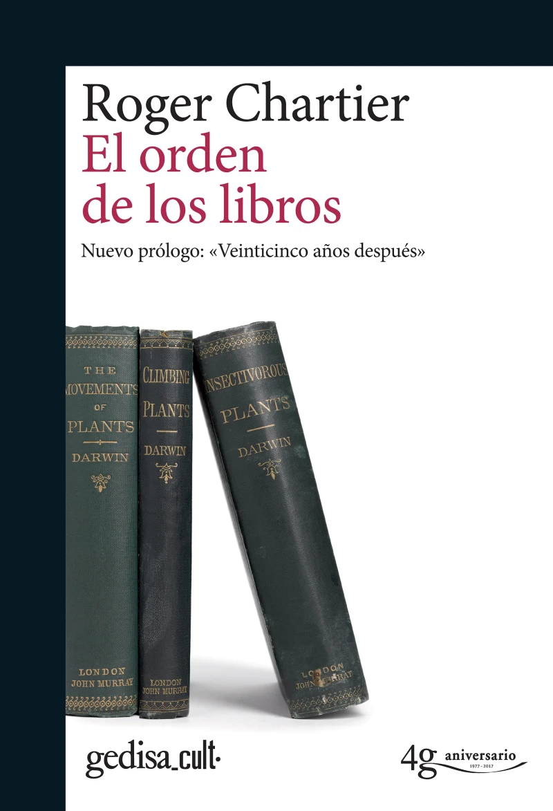 Portada: El orden de los libros